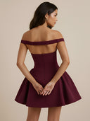 Asha-Halter Mini Dress - Vessita