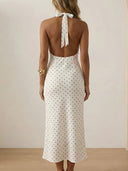 Ella–Vintage Dotted Dress - Vessita