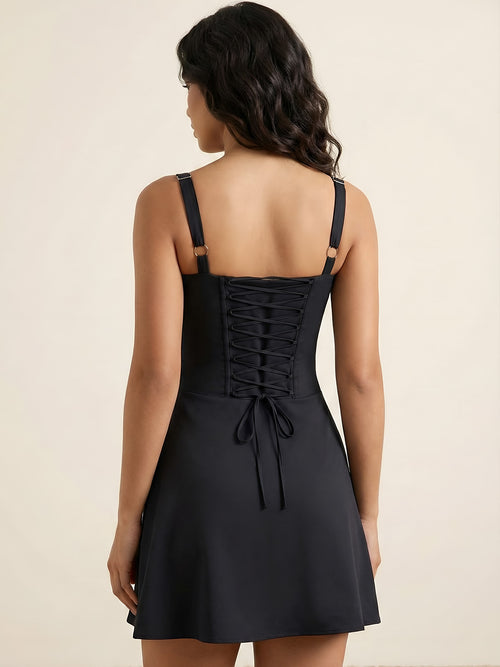Mia-Fit & Flare Dress - Vessita