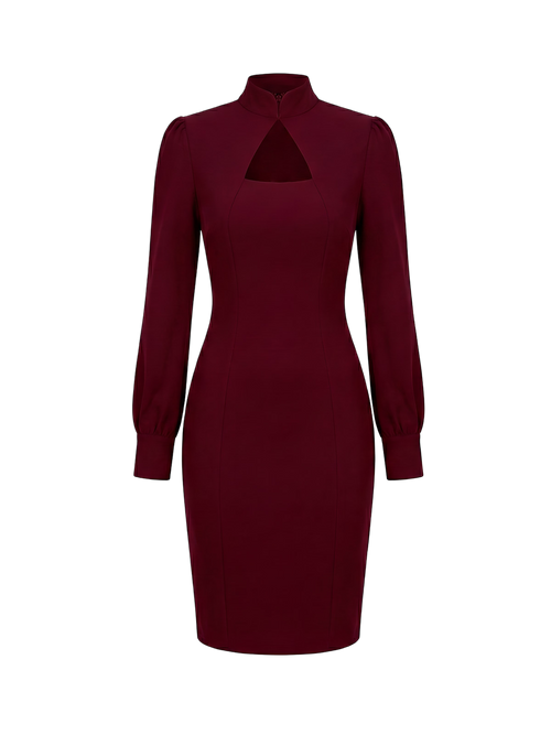 Zara-Elegant Midi Dress