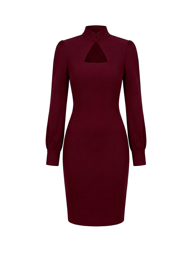 Zara-Elegant Midi Dress