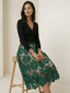 Liora–Floral Lace Skirt - Vessita