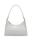 Nora-Glossy Croc Bag
