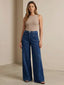 Luna-Wide Denim Pants