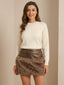 Nola-Luxe Fur Skirt
