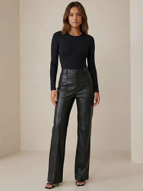 Noir–Classic Leather Fit - Vessita