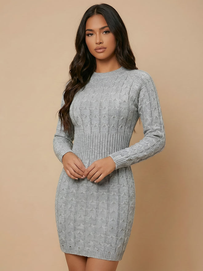 Lena–Cable Knit Mini - Vessita