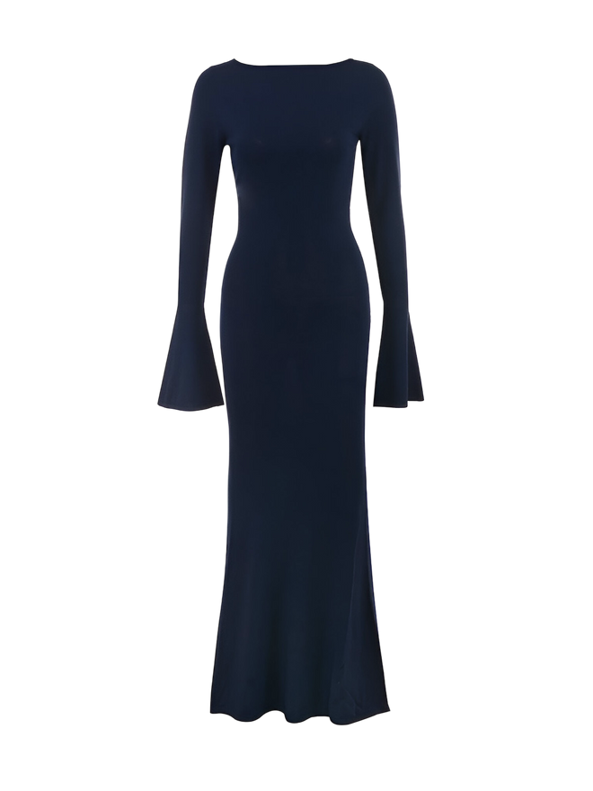 Nia-Sleek Maxi Dress