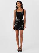Selene-Moonlit Mini Dress