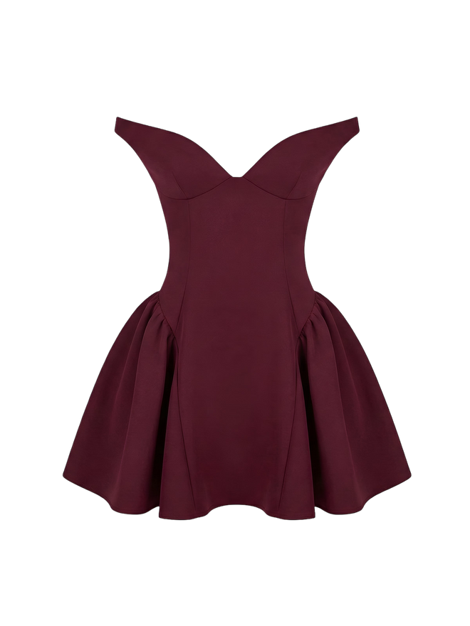 Asha-Halter Mini Dress - Vessita