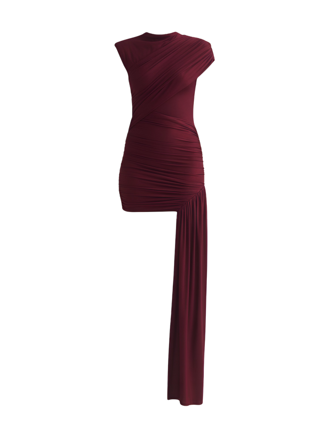 Belin–One Shoulder Dress