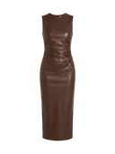 Meera-Brown Sculpt Gown