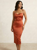 Naya-Luxe Midi Dress - Vessita