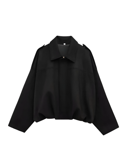 Lena-Soft Crop Jacket
