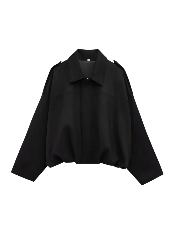 Lena-Soft Crop Jacket