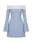 Faye-Off Shoulder Dress - Vessita