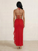 Raven–Side Slit Elegance