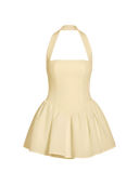 Solei-Halter Mini Dress