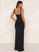 Zelina-Lace Maxi Dress