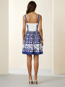 Solea-Vintage Floral Dress - Vessita