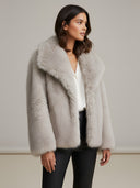 Nira-Luxe Fur Jacket - Vessita