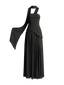 Nera-Asymmetry Slit Dress