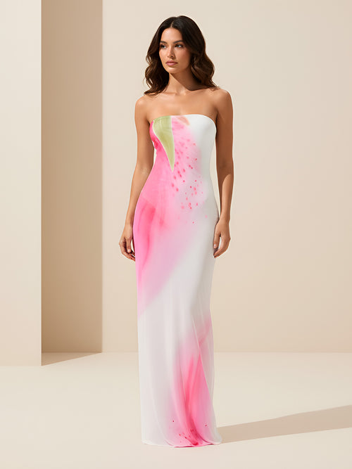 Talia-Watercolor Maxi