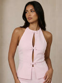 Sofi-Cute Slit Blouse