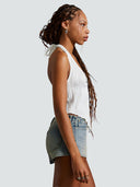 Aria-Pleated Halter Top