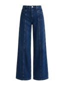 Luna-Wide Denim Pants