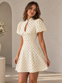 Polka Dot Midi Dress