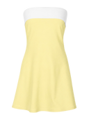 Luxe Contrast Mini Dress