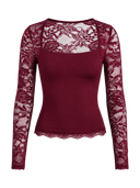 Luxe Lace Sleeve Top