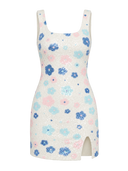 Floral Sequin Mini Dress