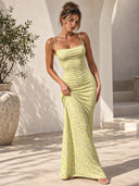 Floral Cami Maxi Dress