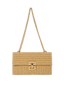Woven Buckle Clutch