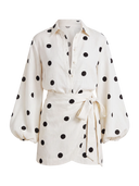 Polka Dot Wrap Dress
