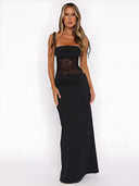 Lina-Lace Maxi Dress