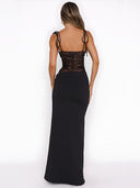 Lina-Lace Maxi Dress