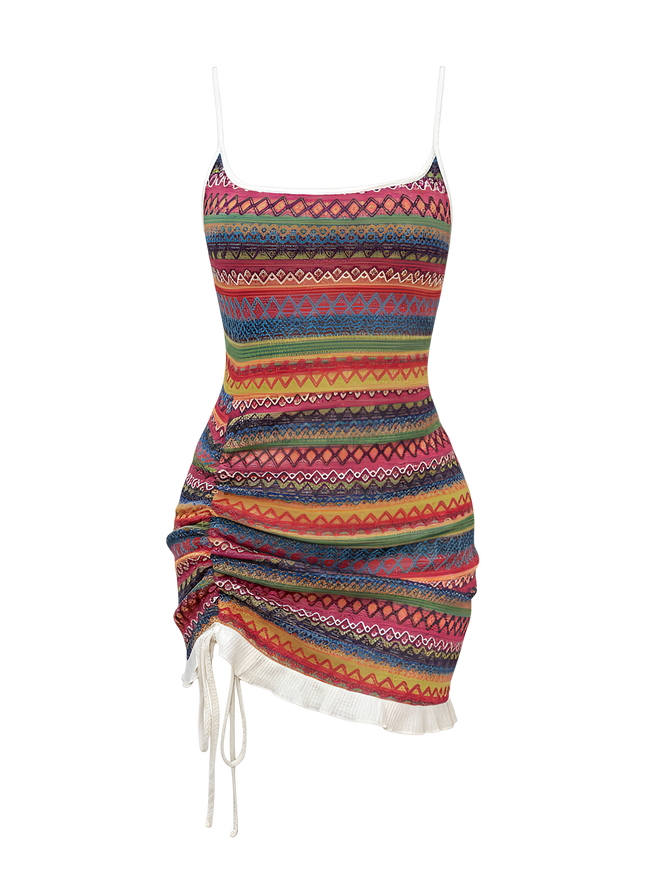 Willow-Drawstring Dress