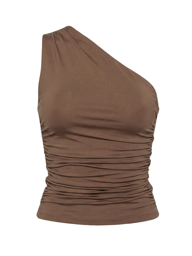 Maya-One Shoulder Top