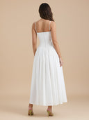 Zeni-Corset Maxi Dress - Vessita