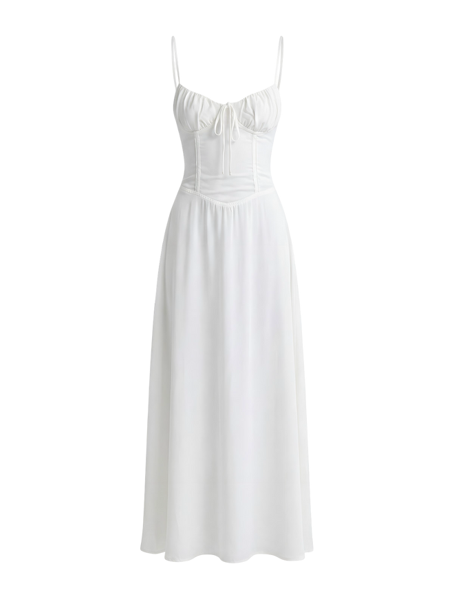 Joelle-Elegant Flowy Dress - Vessita