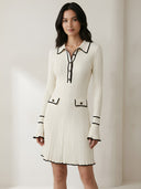 Daisy–Knit Collar Mini