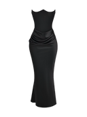 Alba-Drape Maxi Gown