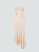 Alina-Lace Mermaid Dress