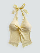 Lulu-Wavy Halter Top