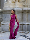 Lana-Cape Gown