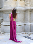 Lana-Cape Gown