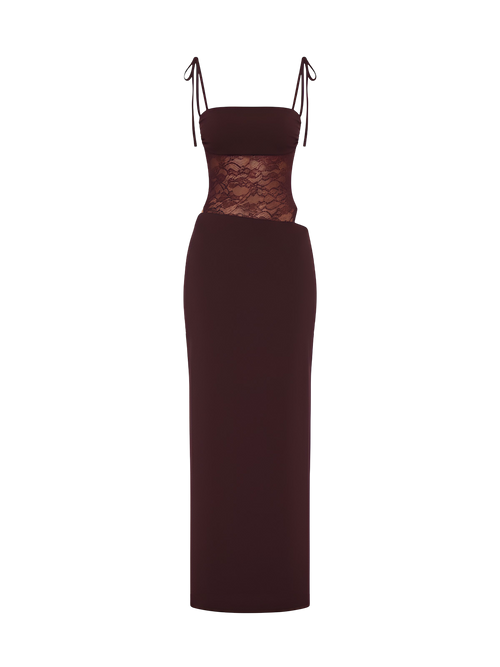 Zelina-Lace Maxi Dress
